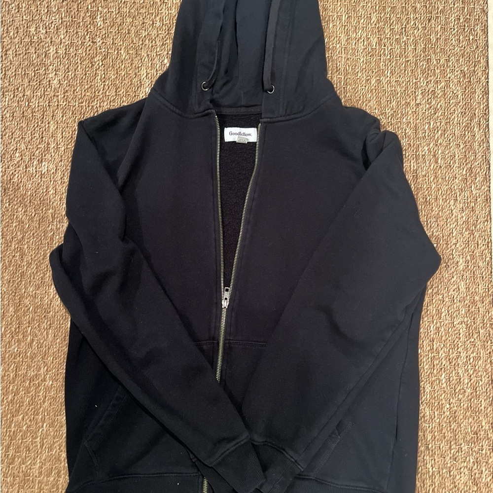 Goodfellow & Co Black Full-Zip Jacket